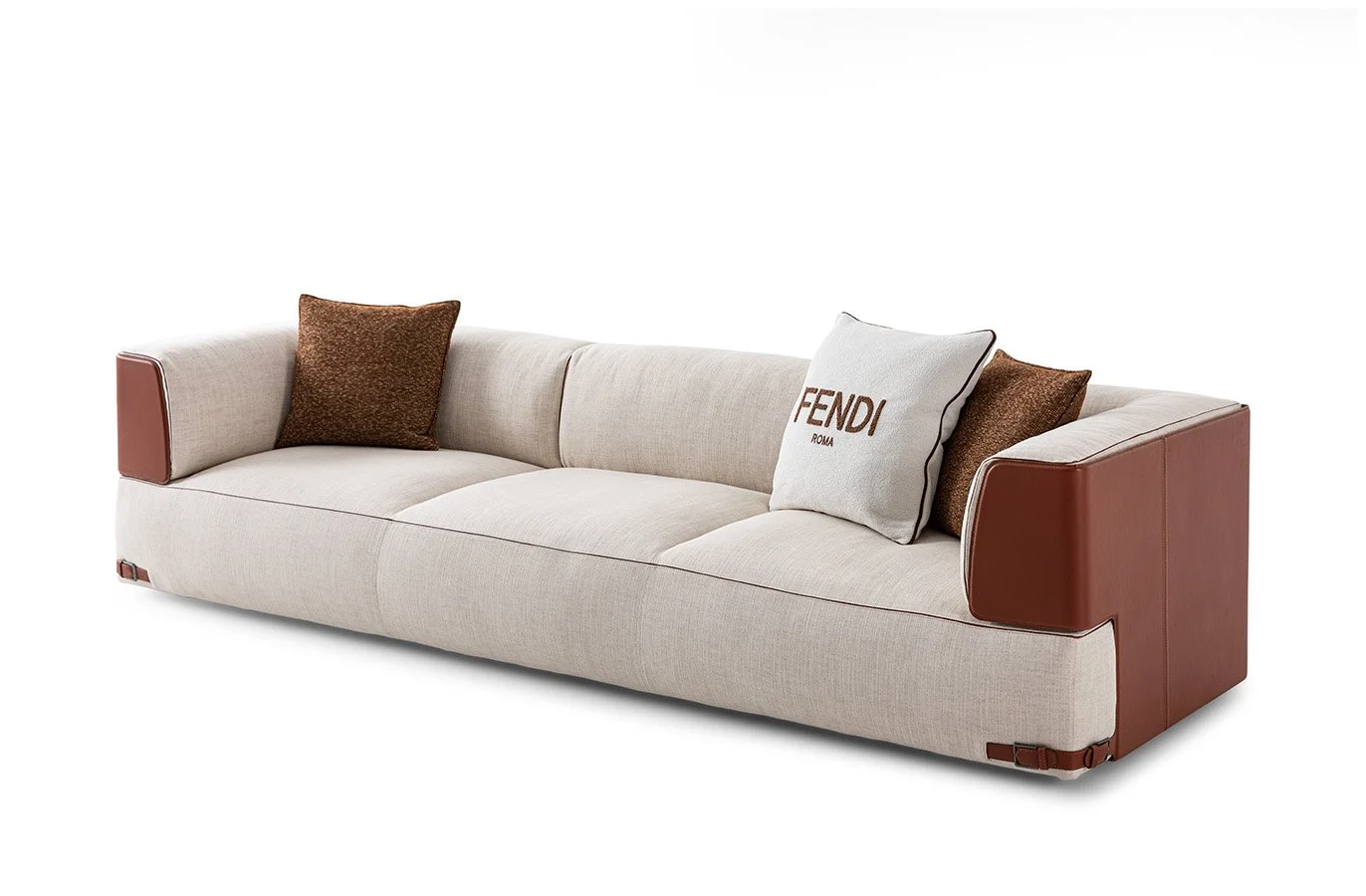 FENDI CASA | Soho Sofa 3 Seater — Luxury Italian Furniture